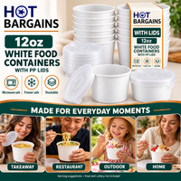 Hot Bargains — 250 x 12oz White Soup Cups + PP Lids — photo 7