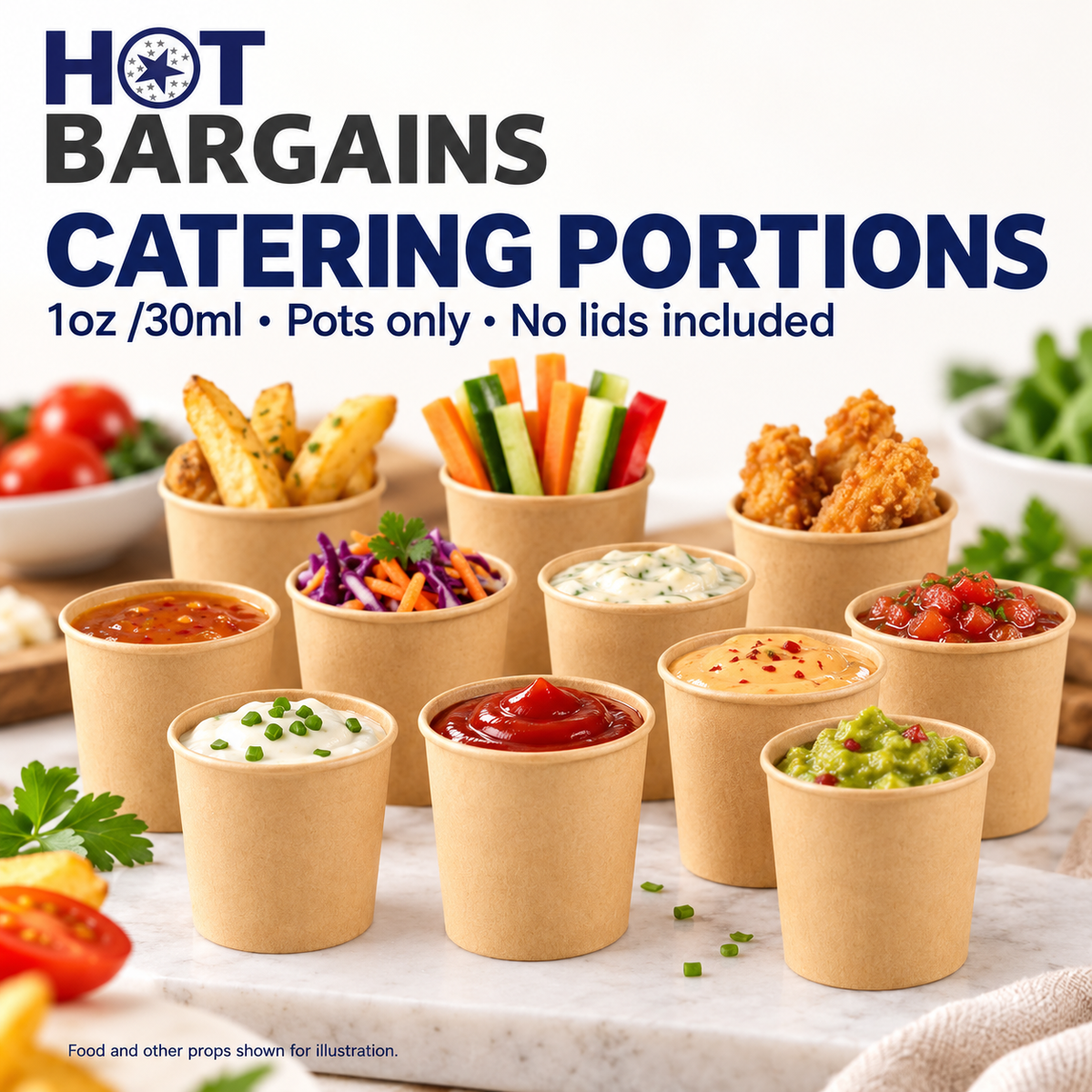 Hot Bargains — 1000 X 1oz Kraft Potion Cups — photo 6