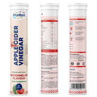Apple Cider Vinegar Effervescent – Watermelon & Green Apple | 30 Tabs | Hydration & Weight Management
