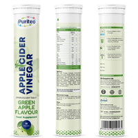 Apple Cider Vinegar Effervescent – Watermelon & Green Apple | 30 Tabs | Hydration & Weight Management