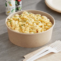 Pack of 300 Kraft Salad Bowls without Lids Size 18oz/26oz/35oz (500/750/1000ML)