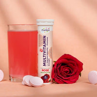 Electrolyte Effervescent – Rose & Orange | 30 Tabs | Immunity & Strength Support