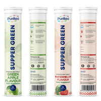 Super Green Effervescent – Green Apple / Watermelon | 30 Ct | Metabolism & Energy Support