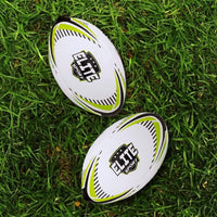 Pack of 2 - Size 5 Rugby Ball – Durable Training & Match Ball for All Grounds and Weather