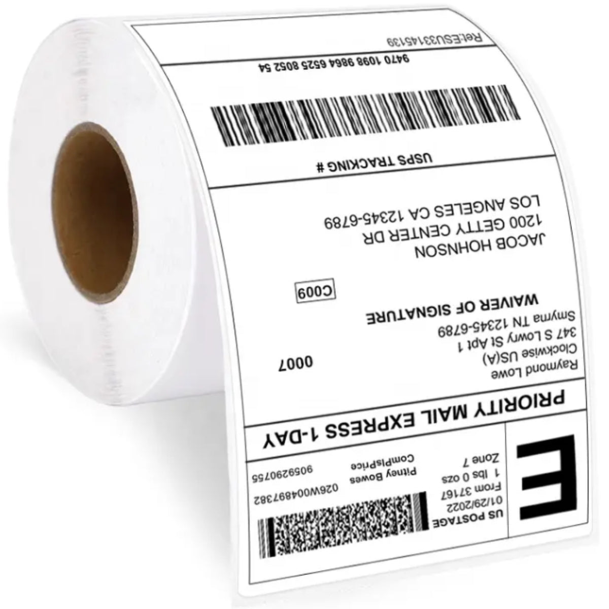Pack of 6 / 12 Thermal Labels Rolls - 500 Labels Per Roll (4" x 6")