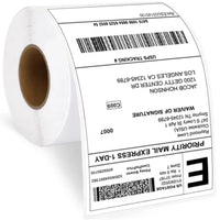 Pack of 6 / 12 Thermal Labels Rolls - 500 Labels Per Roll (4" x 6")