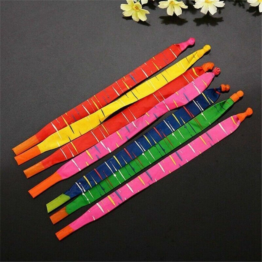 Rocket Balloons – Assorted Colours | Flying Whistling Balloons for Parties