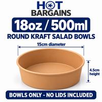 Hot Bargains — 300 x 18oz/500ml Only Salad Containers — photo 3