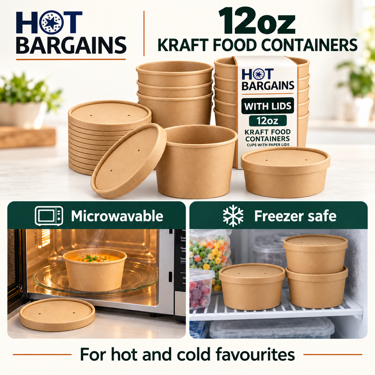 Hot Bargains — 250x 12oz Brown Soup Cups — photo 5
