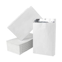 Pack of 500 Foil Lined Paper Bags - Size 7" x 9" x 12"
