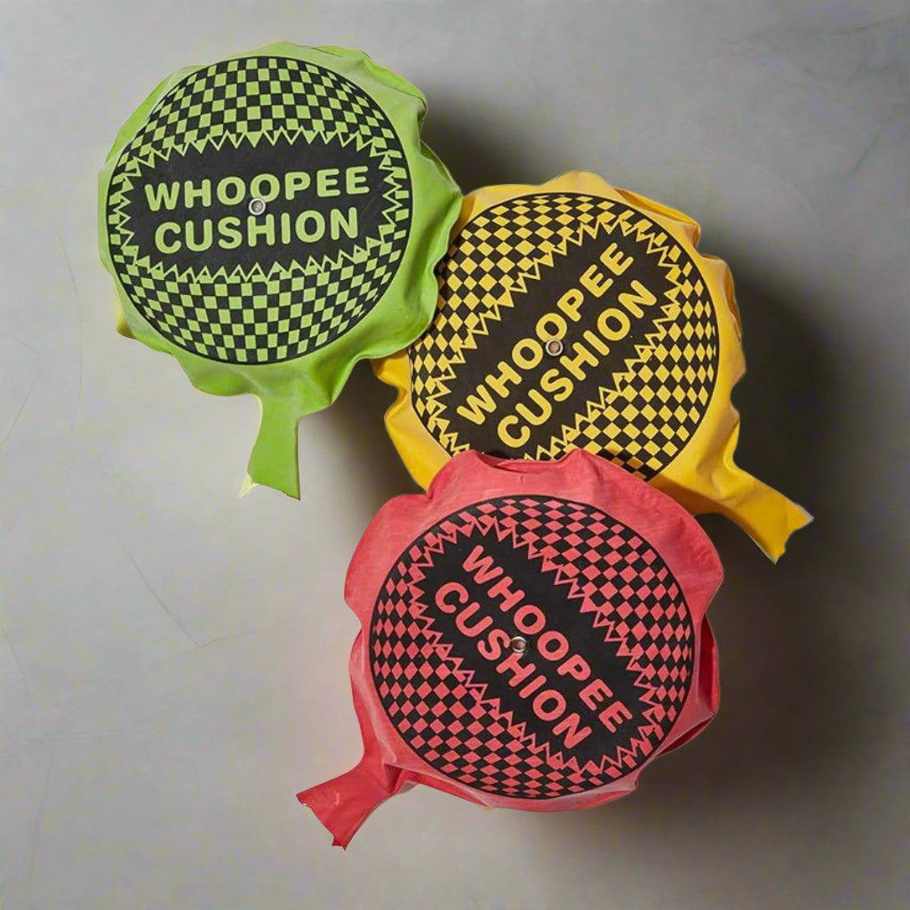 Self-Inflating Whoopee Cushion – Classic Fart Joke Toy for Kids & Adults