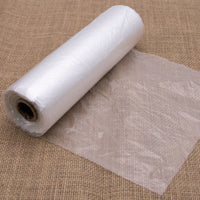 Pack of 20 Fruit & Vegetable Bag Rolls – Clear Polythene Bags on a Roll – 9" x 14"