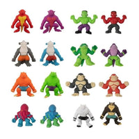Pack of 5 Mini Stretchy Monster Figures – Stretch 3x Size! | Assorted Stretch Squad