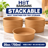 Hot Bargains — 300 x 26oz/750ml Only Salad Containers — photo 6