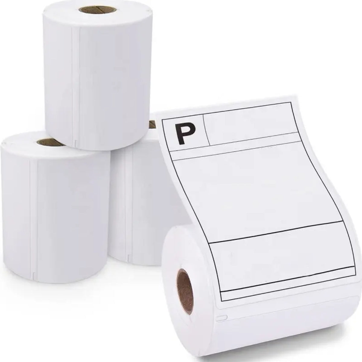 Pack of 6 / 12 Thermal Labels Rolls - 500 Labels Per Roll (4" x 6")