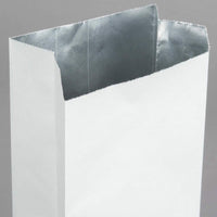 Pack of 500 Foil Lined Paper Bags - Size 7" x 9" x 12"