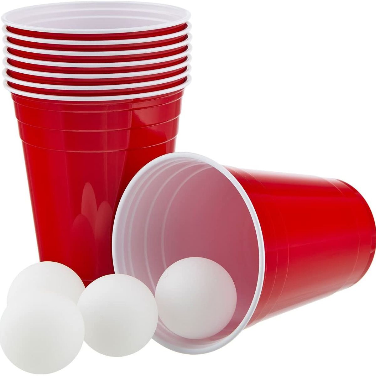 Pack of 1000 American Style Red Party Cups Size - 12oz & 16oz