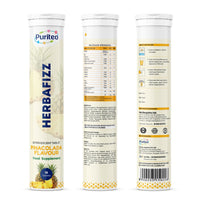 Herbafizz Effervescent – Orange & Pinacolada | 30 Tabs | Immune, Energy & Wellness Support