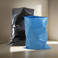 Pack of 100 Rubble Sacks Heavy Duty Garden waste Bags Blue / Black Colours Size - 32L (20" X 30")
