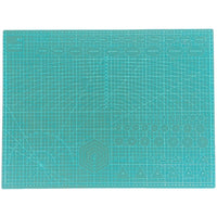 Self-Healing Cutting Mat A1 - 90 x 60cm, A2 - 60 x 45cm and A3 - 45 x 30cm, 5-Ply Green Craft Board, Recycled PVC Hobby Mat for Sewing, Quilting & Crafts