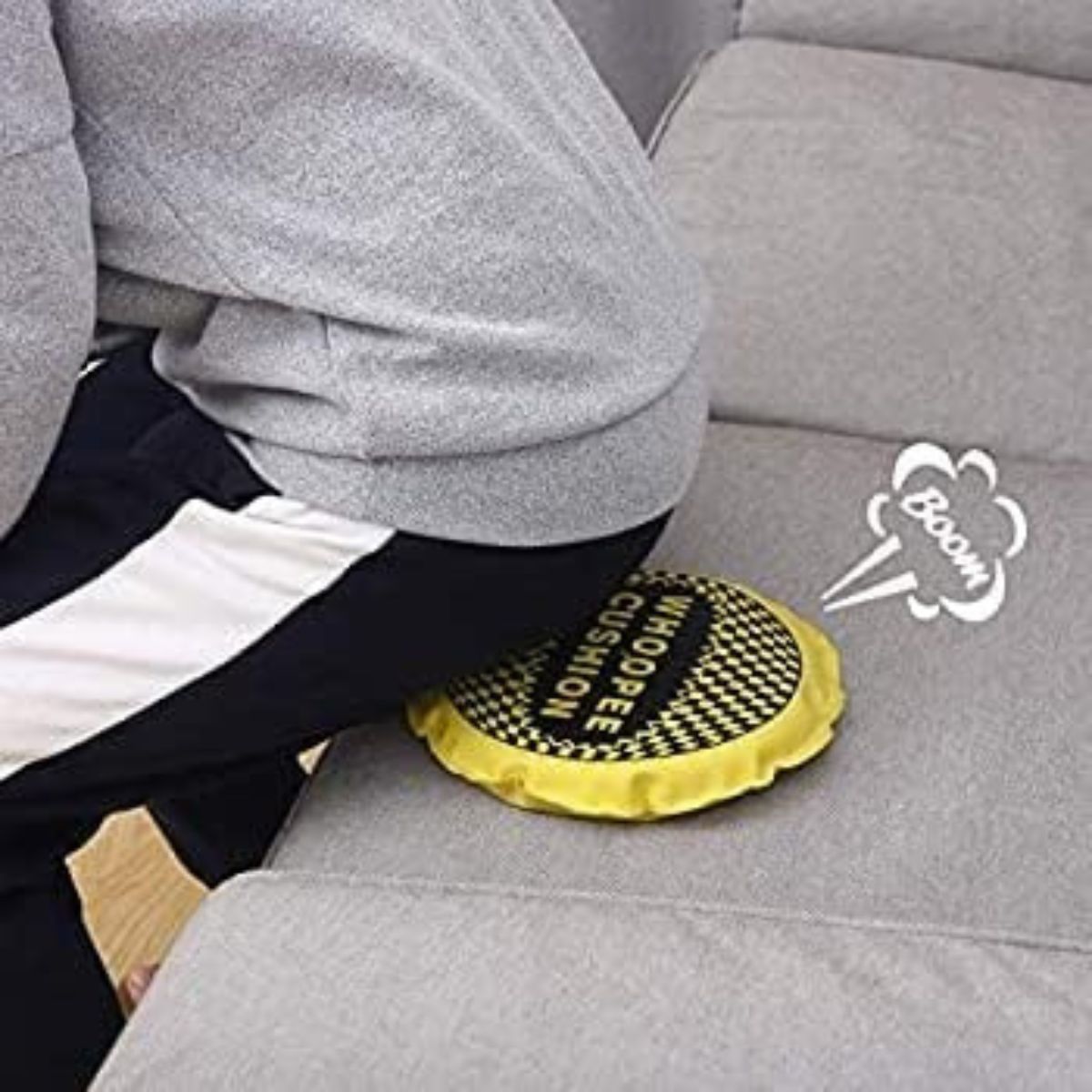 Self-Inflating Whoopee Cushion – Classic Fart Joke Toy for Kids & Adults