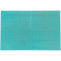 Self-Healing Cutting Mat A1 - 90 x 60cm, A2 - 60 x 45cm and A3 - 45 x 30cm, 5-Ply Green Craft Board, Recycled PVC Hobby Mat for Sewing, Quilting & Crafts