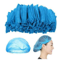 Pack of 1000 Disposable Hair Nets Non-Woven Surgical Caps – Blue, White, Pink & Green