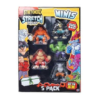 Pack of 5 Mini Stretchy Monster Figures – Stretch 3x Size! | Assorted Stretch Squad