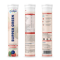 Super Green Effervescent – Green Apple / Watermelon | 30 Ct | Metabolism & Energy Support