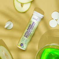 Anti-Aging Effervescent – Mango Green & Banana | 30 Tabs | Skin Elasticity & Wellness Support