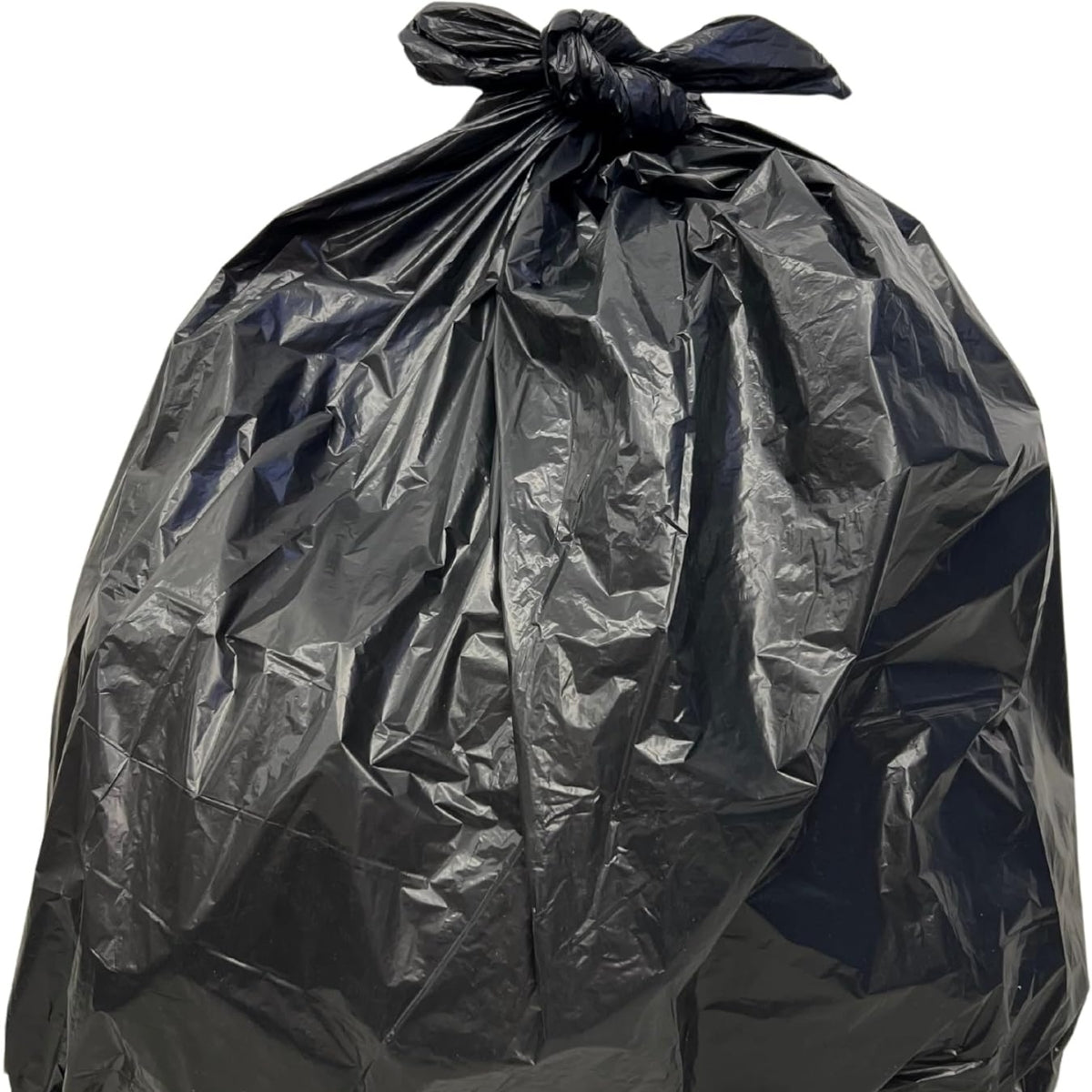 Pack of 100 Heavy Duty Black Compactor Sacks Size: 20” x 35” x 45”
