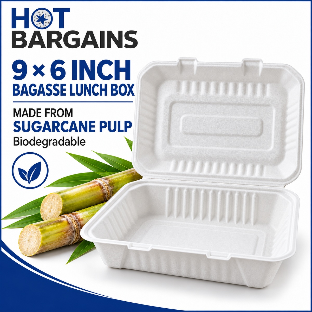 Hot Bargains — 250 X 9 x 6 inch 1 Compartment Box — photo 2