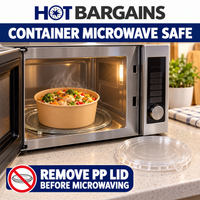 Hot Bargains — 150 X 35oz SALAD BOWL + LIDS — photo 4