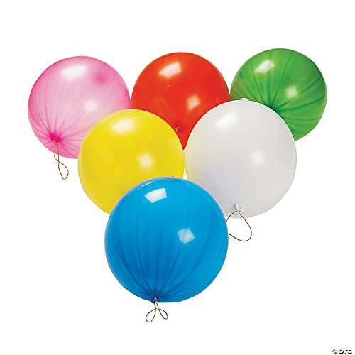 HOT BARGAINS 30 X Punch Balloons For Party Bags Neon Large (PACK OF 30)