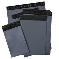 Grey Mailing Plastic Postal Self Seal 100pcs Bags From Small to Large Sizes Packaging Poly Envelopes Mailing Bags for Posting and Packaging (Dark Grey) (14" x 21", Grey (Dark/Light))