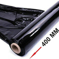 Pallet Wrap Heavy Duty Stretch Shrink Wrap Clear & Black Colour Pack of 10 / 20