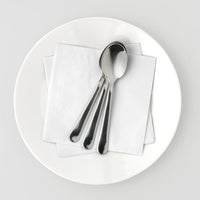 Pack of 2000 - 2-Ply White Paper Napkins Size: 33 x 33cm.