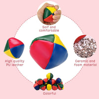 Juggling Balls – Soft & Durable 5cm (2") Balls for Beginners, Kids & Professionals