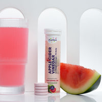 Apple Cider Vinegar Effervescent – Watermelon & Green Apple | 30 Tabs | Hydration & Weight Management