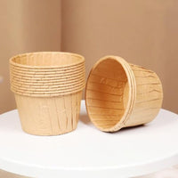 Pack of 5000 Kraft Brown Paper Soufflé Cups Sizes: 1oz / 2oz / 4oz.