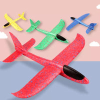 Pack of 4 Foam Glider Planes – 18-Inch Large Polystyrene Throwing Planes for Kids
