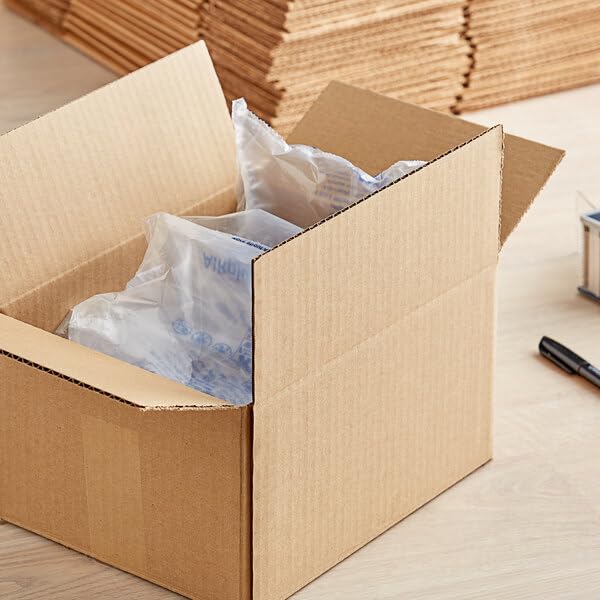 Corrugated Cardboard Shipping Boxes Pack of 25 Brown Packaging & Mailing Boxes with Various Sizes Postal Boxes for Business, Posting, Storing or Gift (18" X 12" X 4" (45.72 X 30.48 X 10.16 CM), Brown)