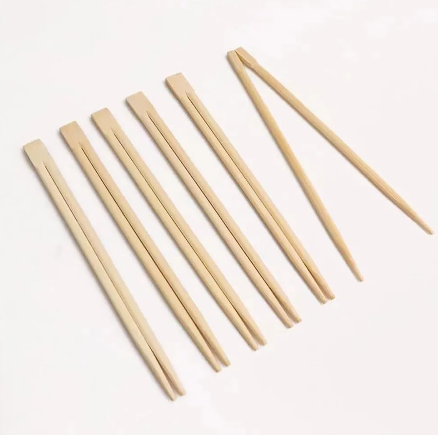 Reusable Bamboo Chopsticks, 20cm – Individually Wrapped, Lightweight & Premium Quality