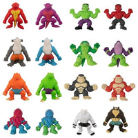 HOT BARGAINS Pack of 5 Mini Stretchy Monster Figures Gift Set (Stretches 3 Times The Size) Jump & start your Assorted Stretch Squad collection for Party Bag Fillers, Birthday