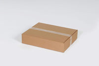 Corrugated Cardboard Shipping Boxes Pack of 25 Brown Packaging & Mailing Boxes with Various Sizes Postal Boxes for Business, Posting, Storing or Gift (18" X 12" X 4" (45.72 X 30.48 X 10.16 CM), Brown)