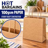 Hot Bargains — 250 X Brown Twisted Paper Bag - Small — photo 5