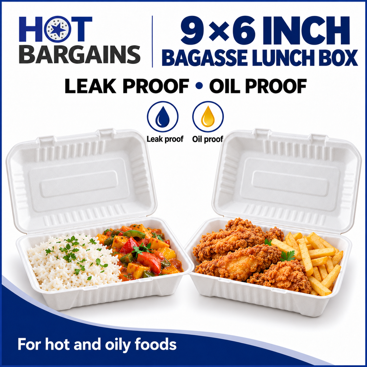 Hot Bargains — 250 X 9 x 6 inch 1 Compartment Box — photo 4