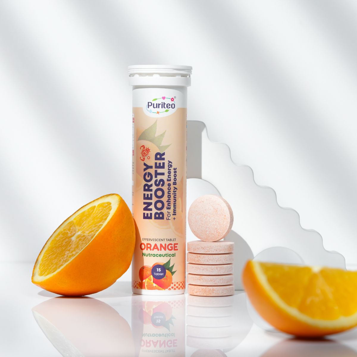 Herbafizz Effervescent – Orange & Pinacolada | 30 Tabs | Immune, Energy & Wellness Support