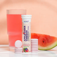 Apple Cider Vinegar Effervescent – Watermelon & Green Apple | 30 Tabs | Hydration & Weight Management