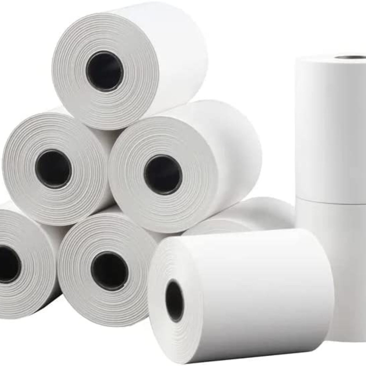 Pack of 60 / 100 Thermal Till Rolls Sizes: 57x40 / 80x80.